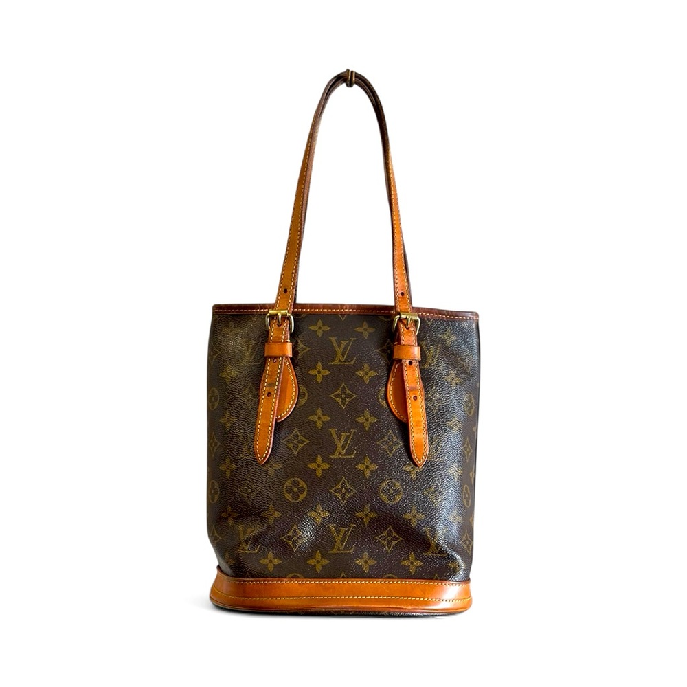 Authentic Louis Vuitton Monogram PM Bucket Handbag made December 2000 in France